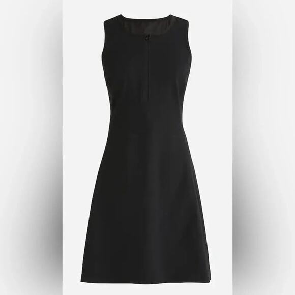 J. Crew Classic Black Active Mini Dress - Picture 2 of 9